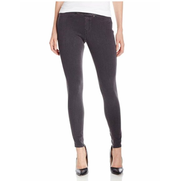 HUE Pants - NWT Hue Original Denim Leggings Graphite XS Grey
